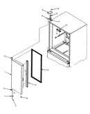 Left refrigerator door