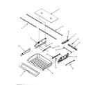Maytag MFF2558KEB pantry assembly diagram
