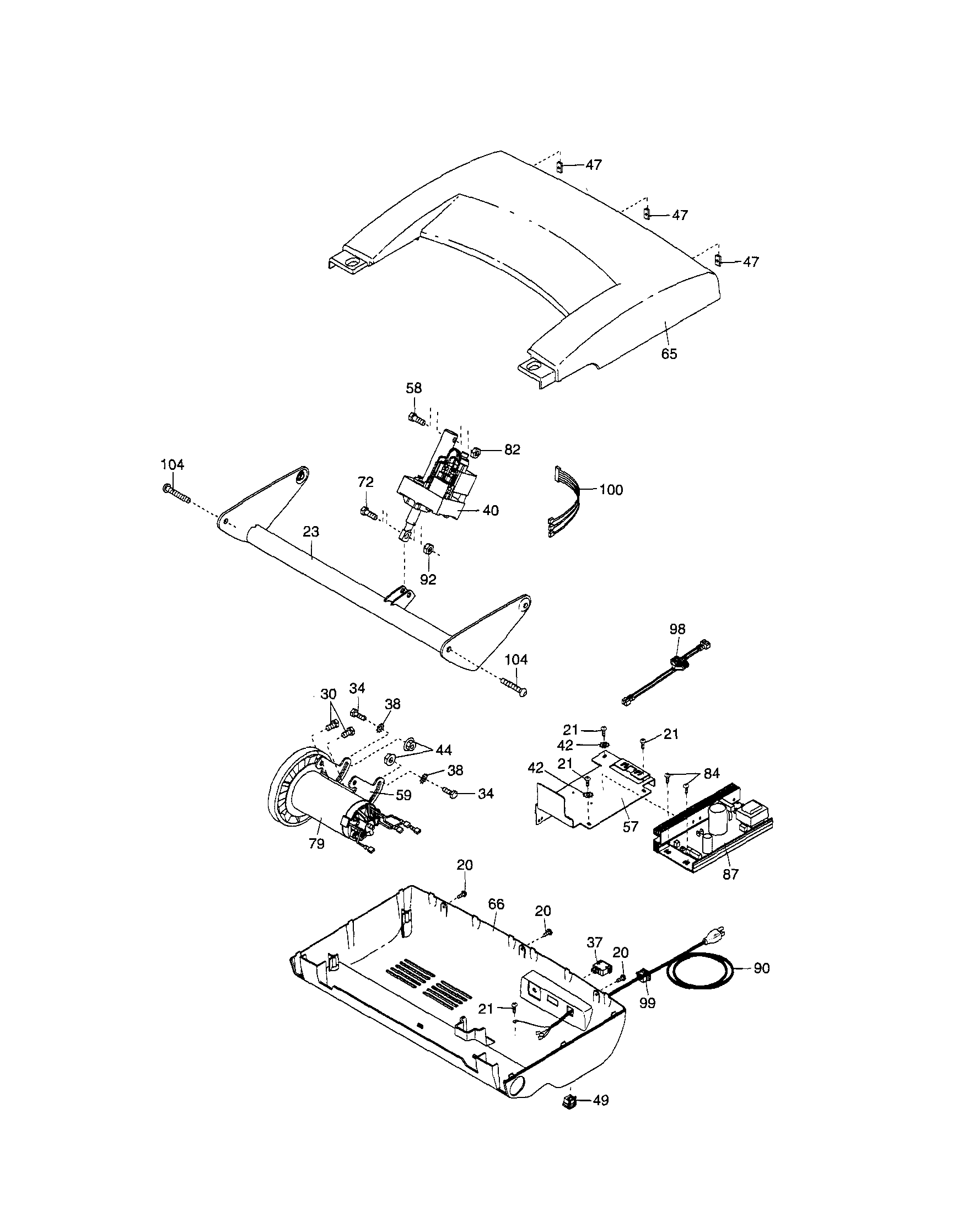 Hood/motor