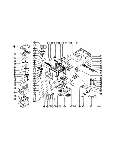 Micowave hood combo diagram