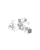 Connection rod/piston/head