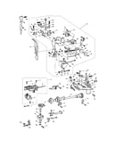 Rotary hood/thread guide, cutting