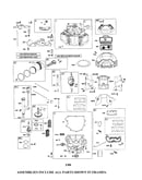 Cylinder/crankshaft/sump