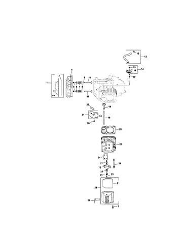 Head/valve/breather