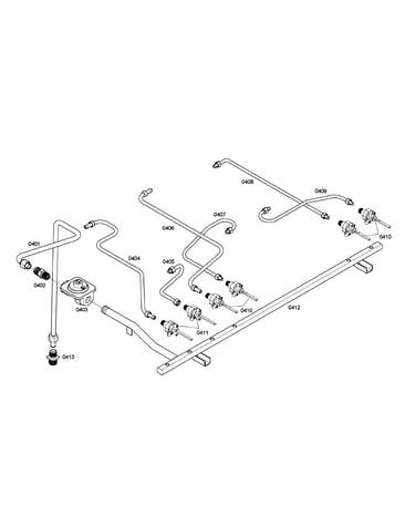 Manifold/tubes/regulator