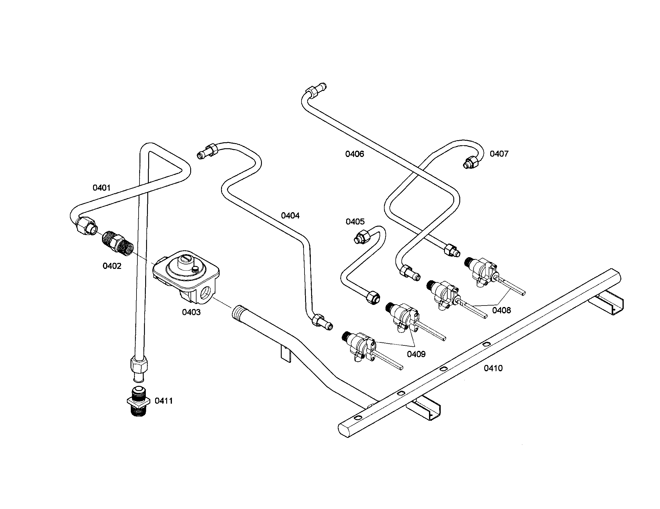 MANIFOLD/REGULATOR/TUBES