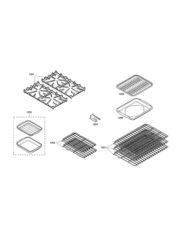 Grill grid/racks