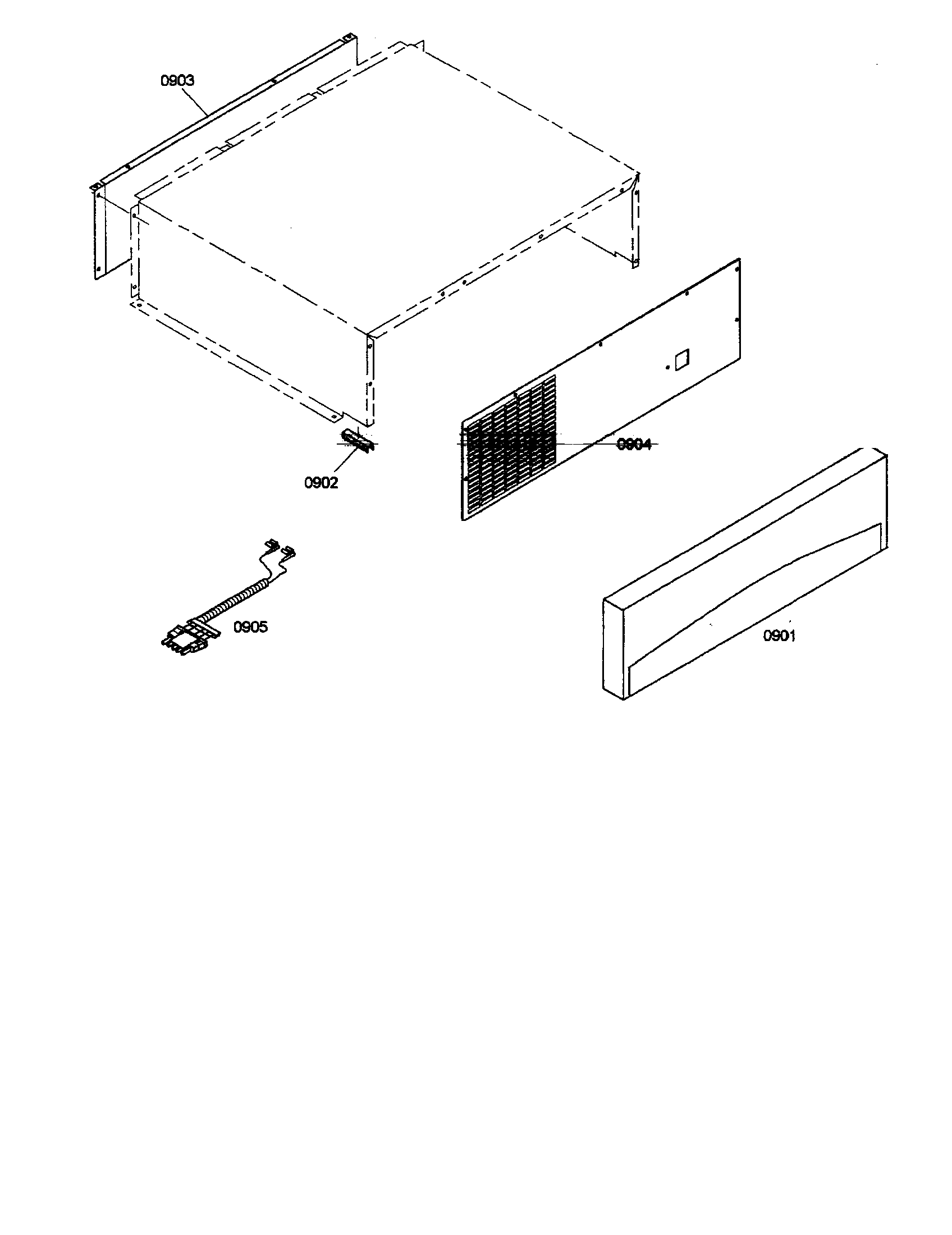 Back panel