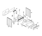 Bosch HEI7032U/01 drawer diagram
