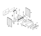 Bosch HEI7032U/03 drawer diagram