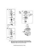 Rewind starter/starter motor