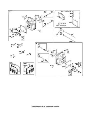 Head-cylinder/rocker cover