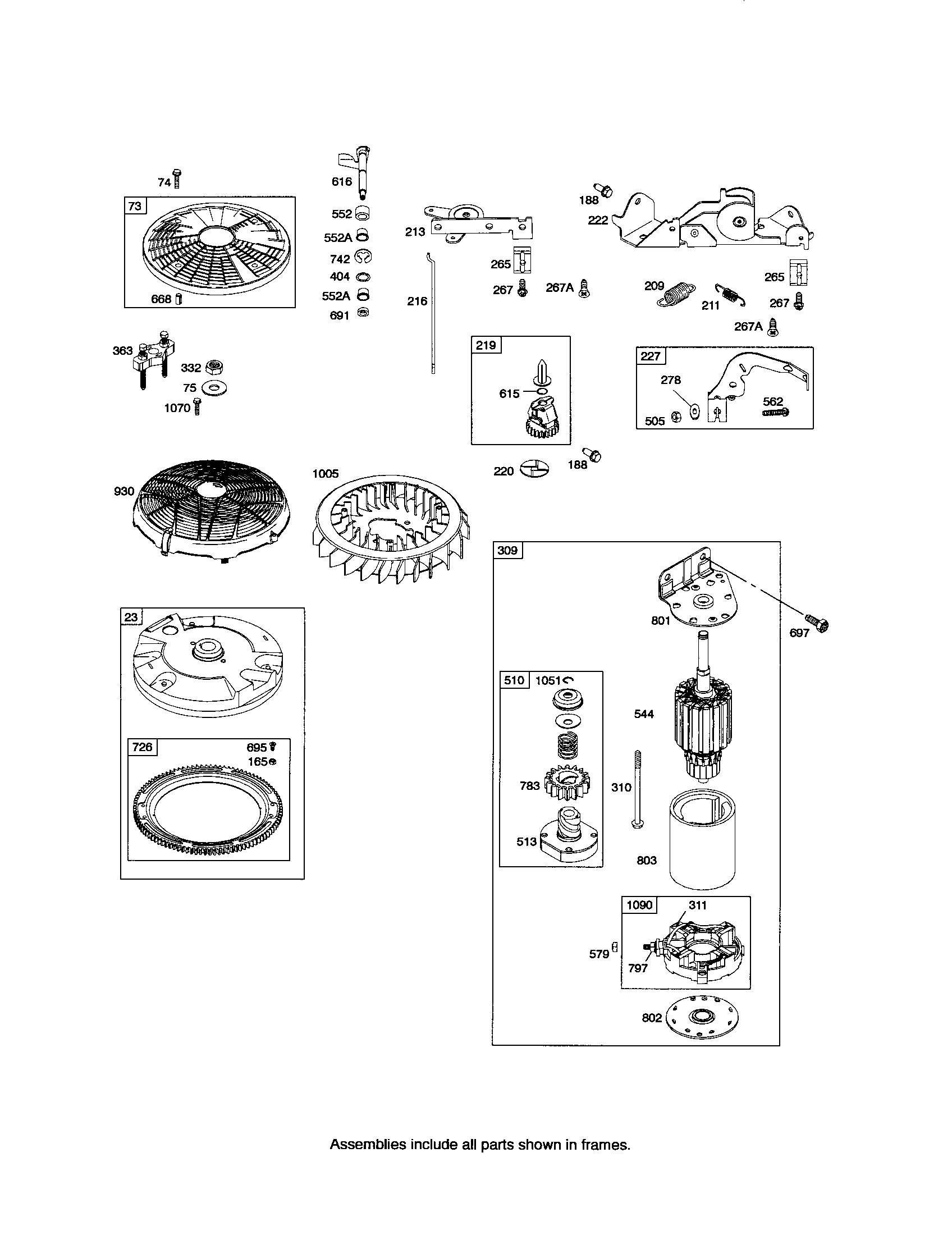 MOTOR-STARTER/FLYWHEEL