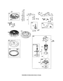 Motor-starter/flywheel