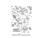 Craftsman 917376481 cylinder/crankshaft/sump diagram