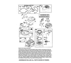 Craftsman 917377013 fuel tank/rewind starter diagram