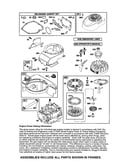 Fuel tank/rewind starter