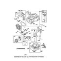 Craftsman 917370752 cylinder/crankshaft/sump diagram