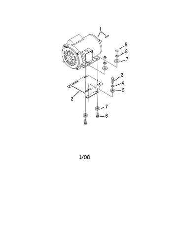 Motor/motor mount