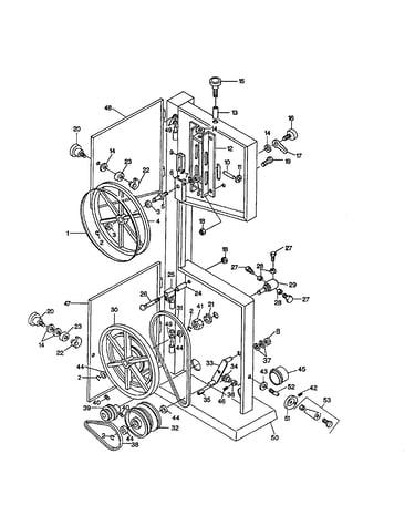 Cabinet/blade drive