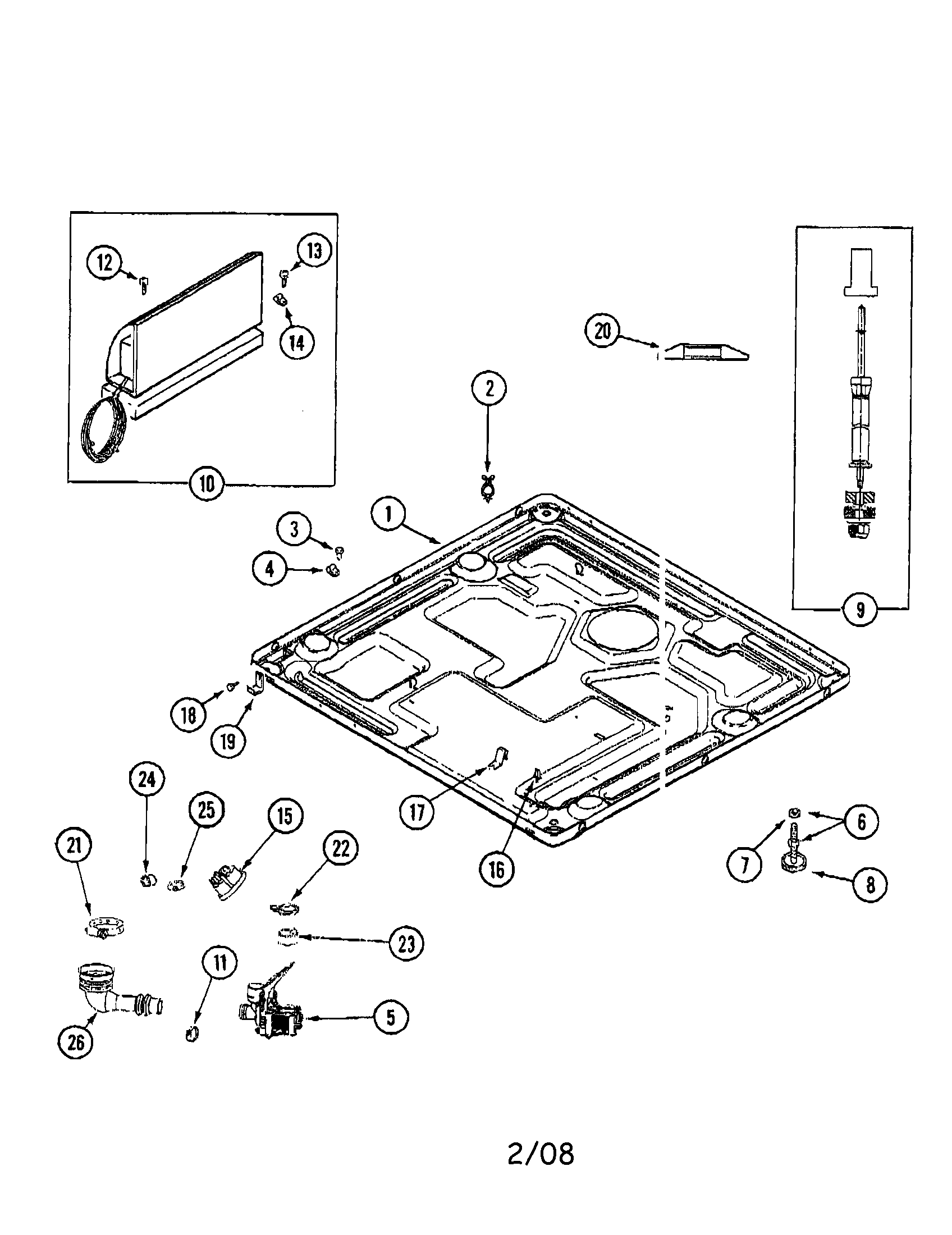 Washer base