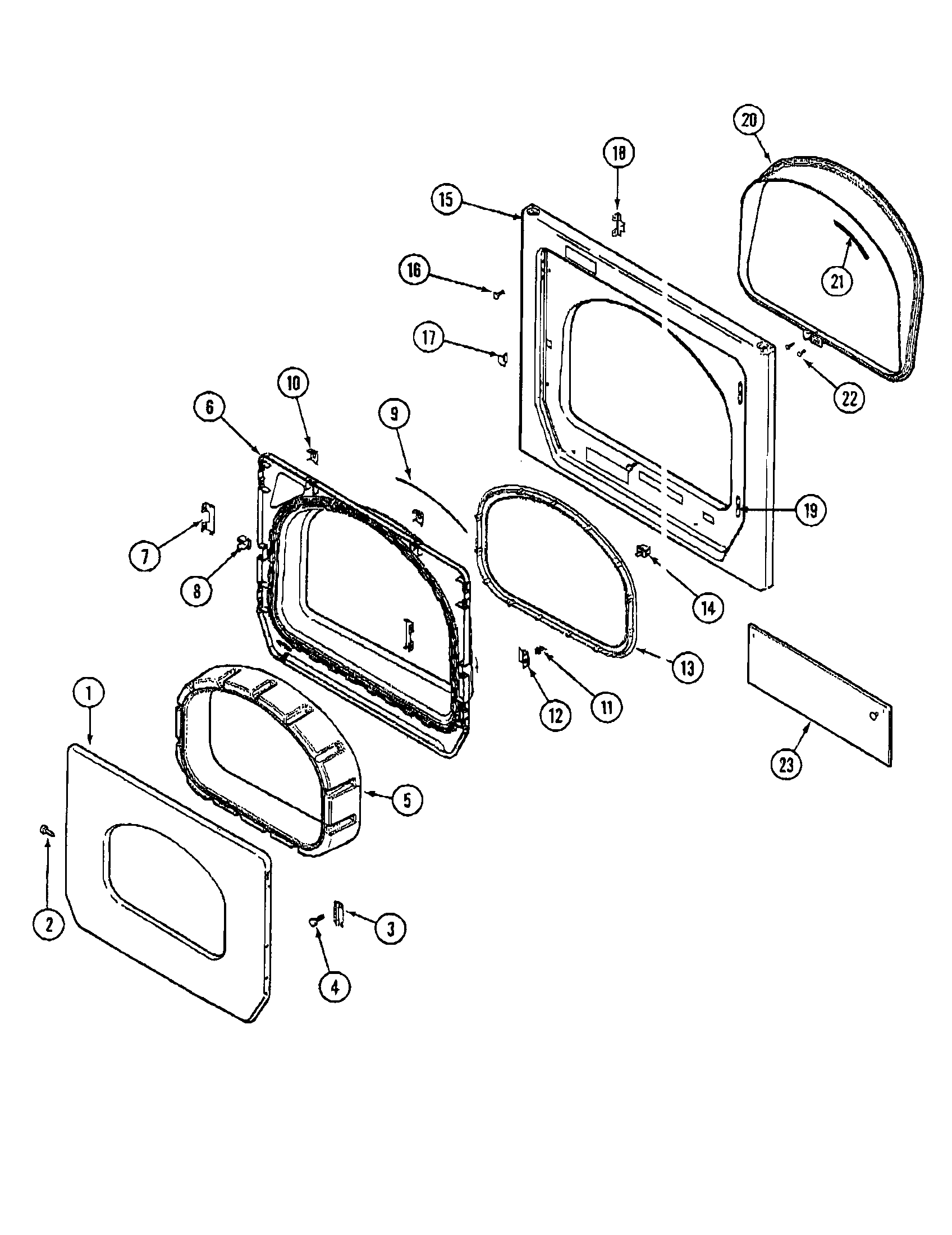 Door (dryer)