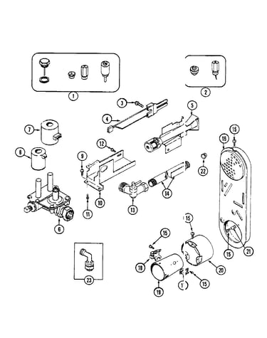 Gas valve (dryer)