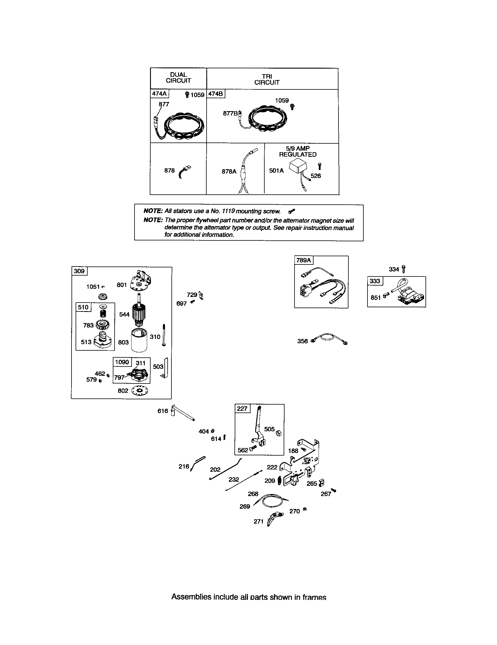 STARTER MOTOR/ALTERNATOR