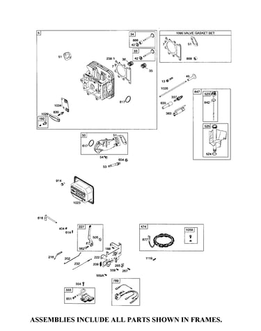 Head-cylinder/dipstick/tube