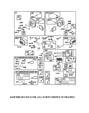 Head-cylinder/carburetor