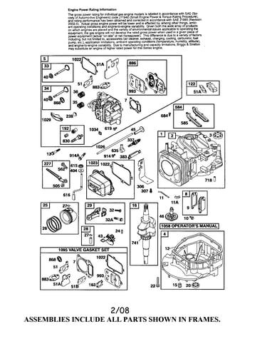 Cylinder/sump/crankshaft