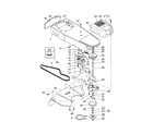 Craftsman 917773740 chassis/deflector diagram