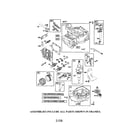 Briggs & Stratton 124T05-0947-EA cylinder/crankshaft/sump diagram