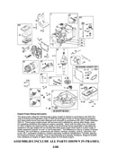Cylinder/crankshaft/sump