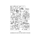 Craftsman 917377121 head-cylinder/crankshaft/sump diagram