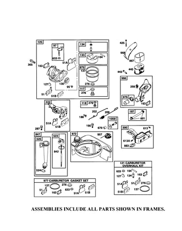 Carburetor/fuel tank