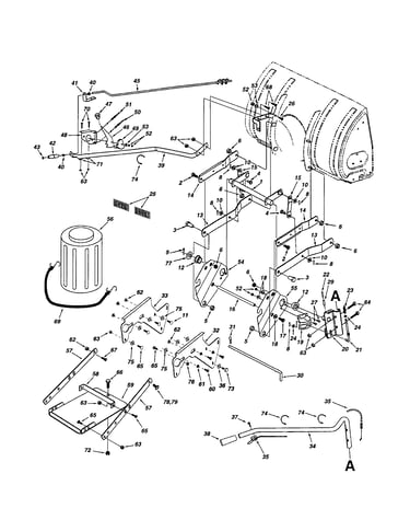 Plastic keg/mounting plate