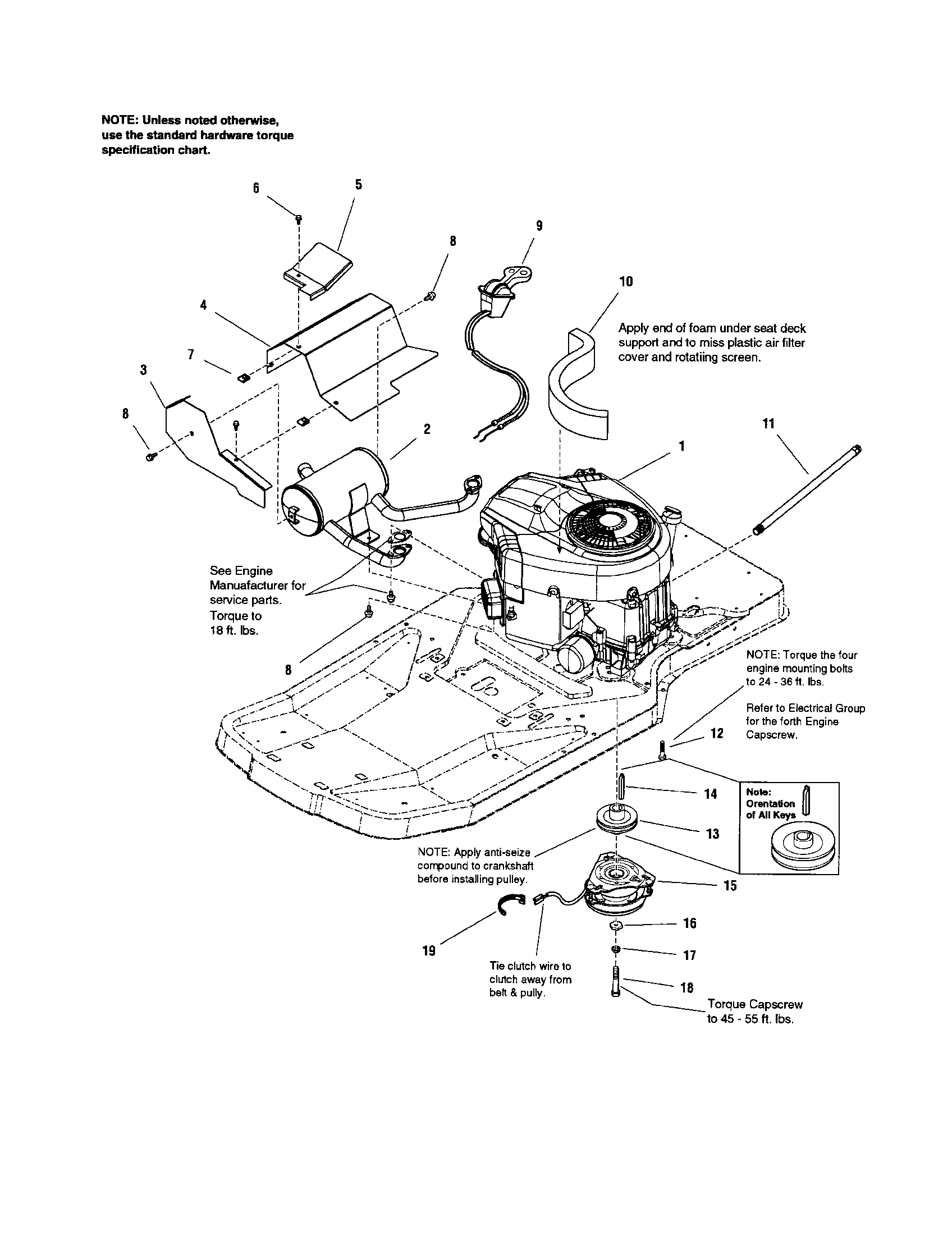 ENGINE - 22HP BRIGGS & STRATTON