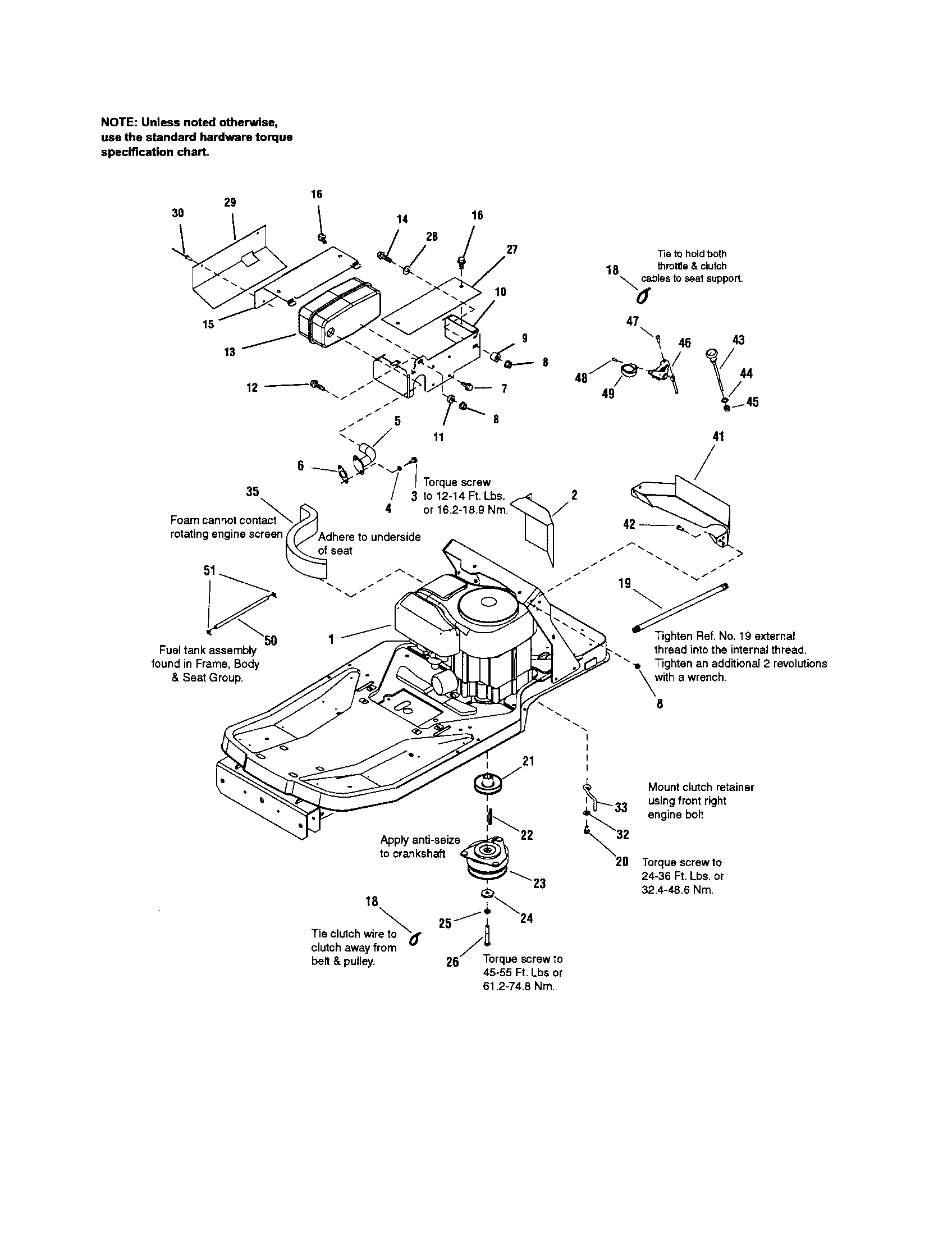 Engine - 21hp briggs & stratton