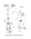 Starter motor/alternator/housing