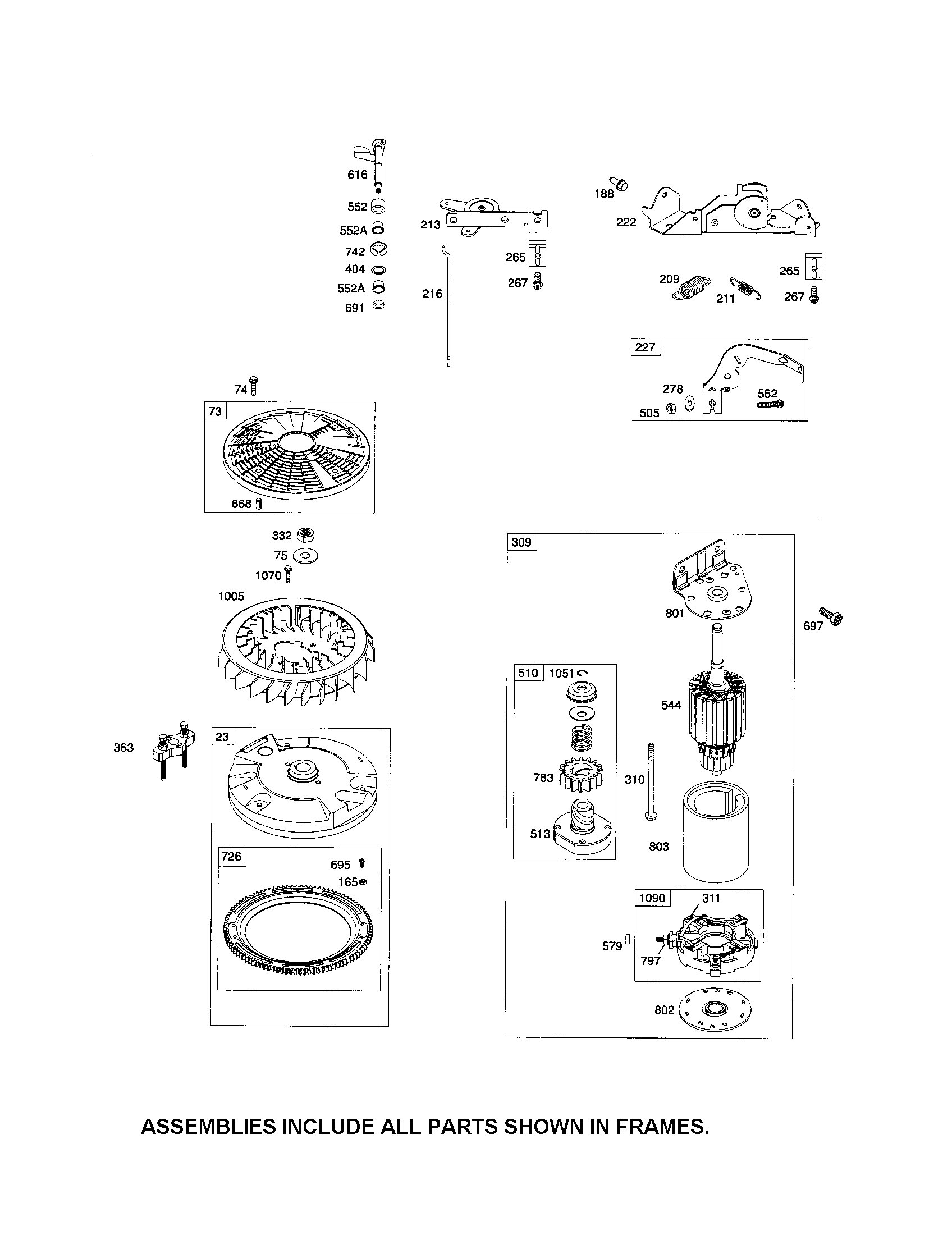 MOTOR-STARTER/FLYWHEEL