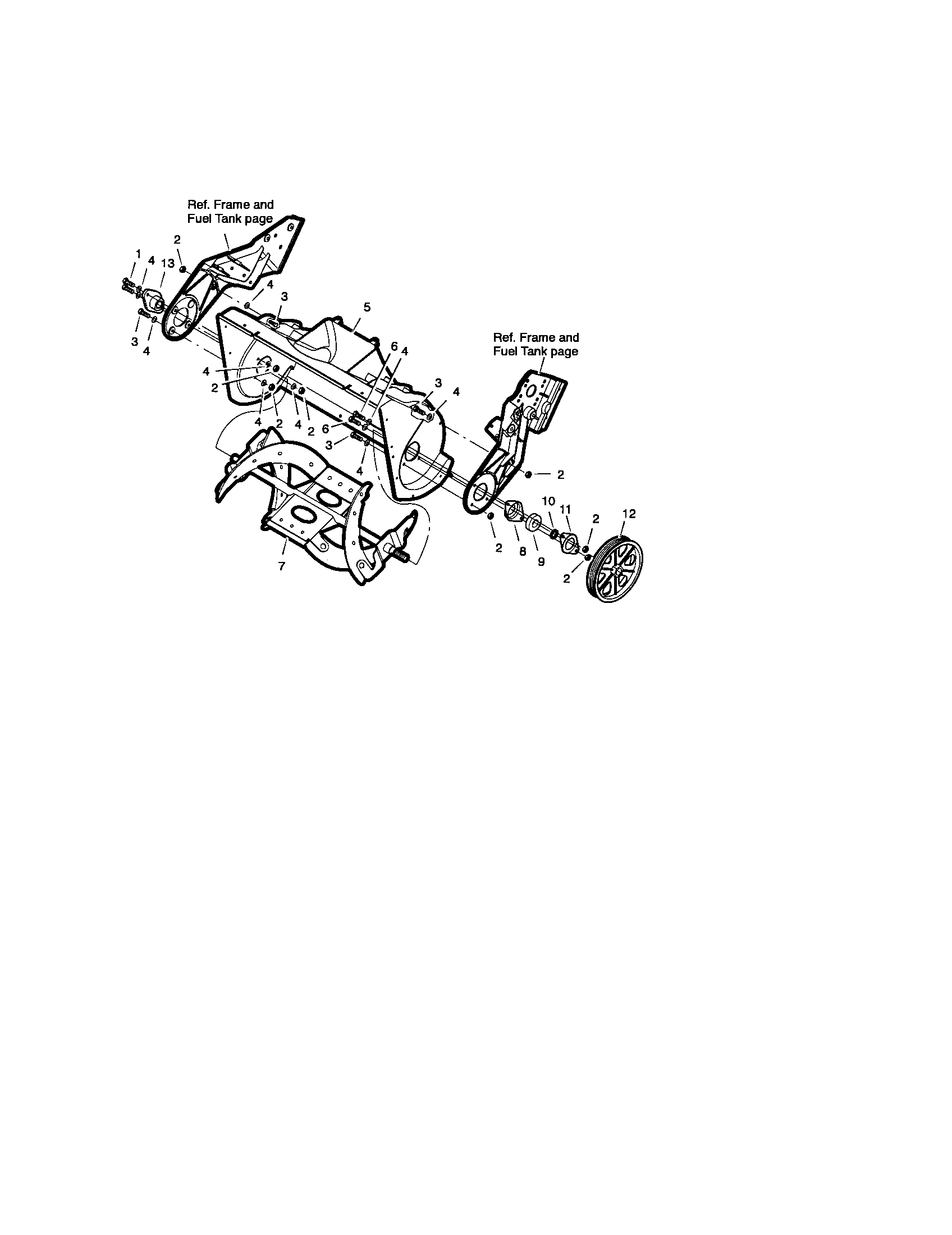 Auger housing