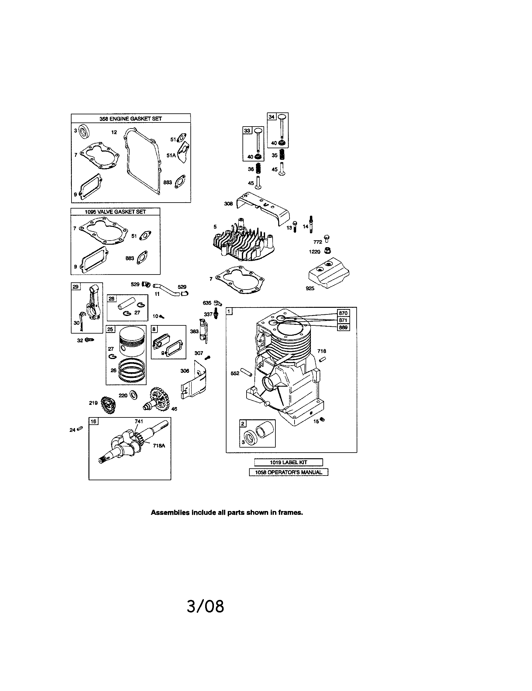 CYLINDER/CRANKSHAFT