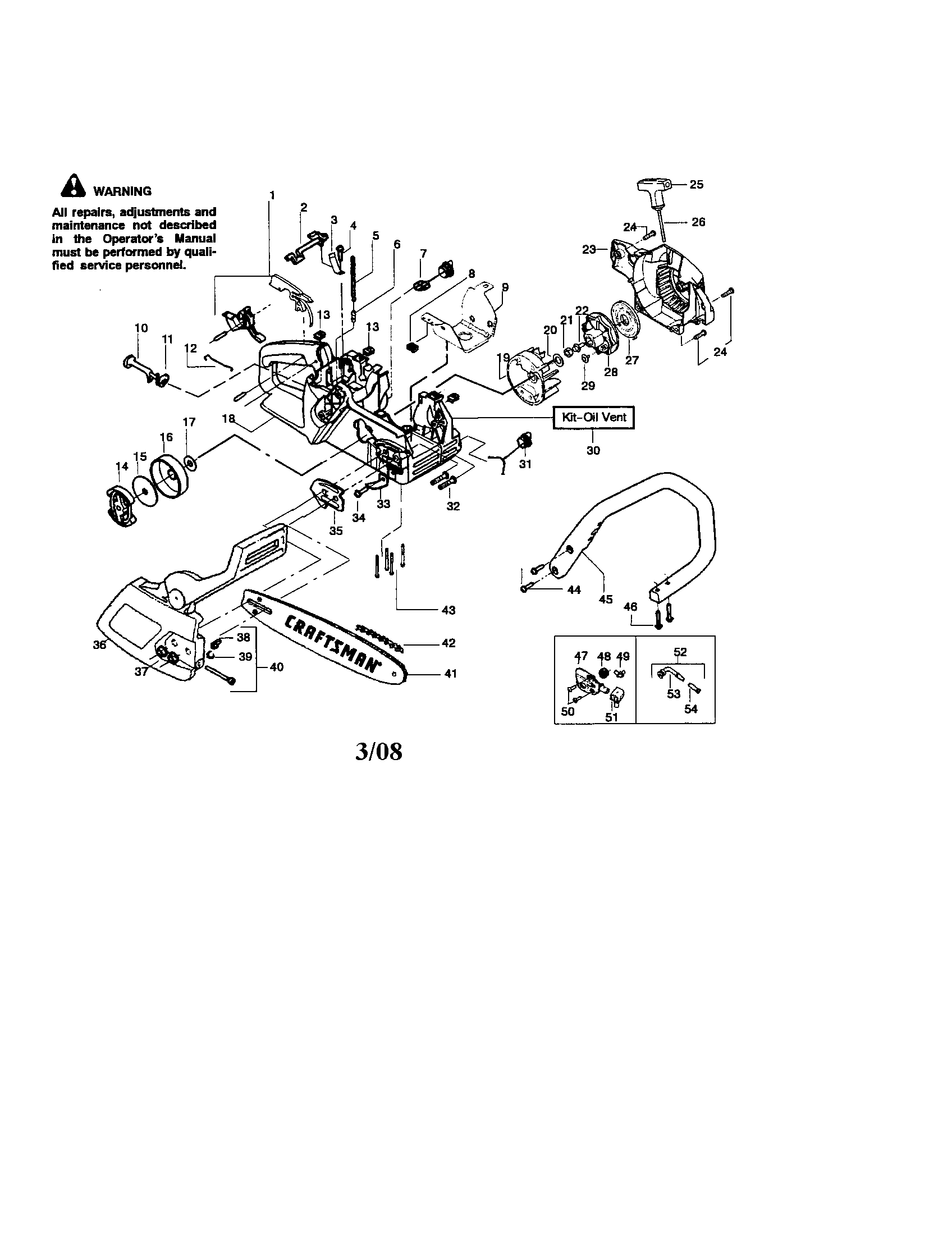 Chassis/handle/bar