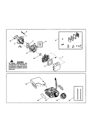 Carburetor/fuel tank