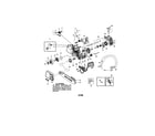 Craftsman 358360361 chassis/chain/bar diagram