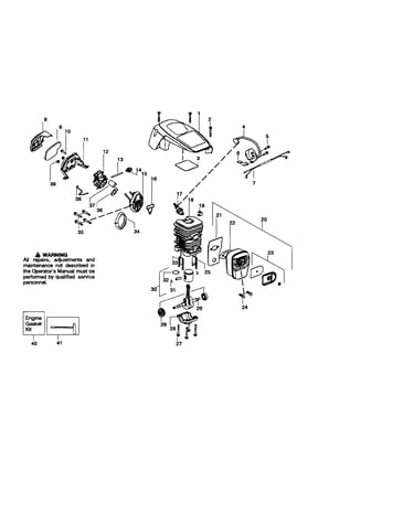 Muffler/carburetor