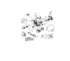 Craftsman 358350811 chassis/bar/chain diagram