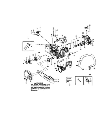 Chassis/bar/chain