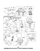 Cylinder/crankshaft/sump